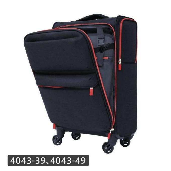 LEGEND WALKER レジェンドウォーカー キャリーケース 28L 機内持ち込み S スーツケース ソフトケース 4043-49 【メーカー直送】【ご自宅配送限定】‥ - 画像 (7)