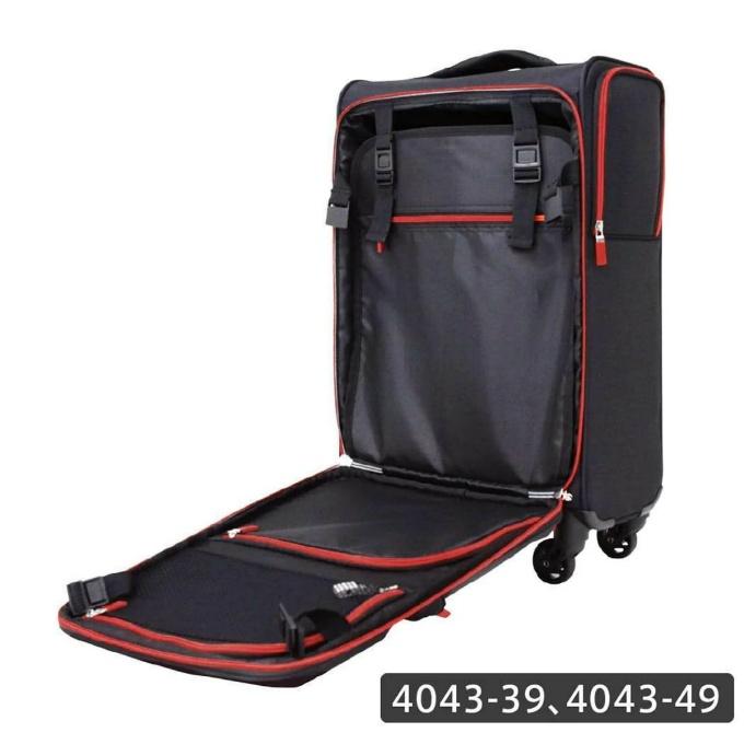 LEGEND WALKER レジェンドウォーカー キャリーケース 28L 機内持ち込み S スーツケース ソフトケース 4043-49 【メーカー直送】【ご自宅配送限定】‥ - 画像 (8)