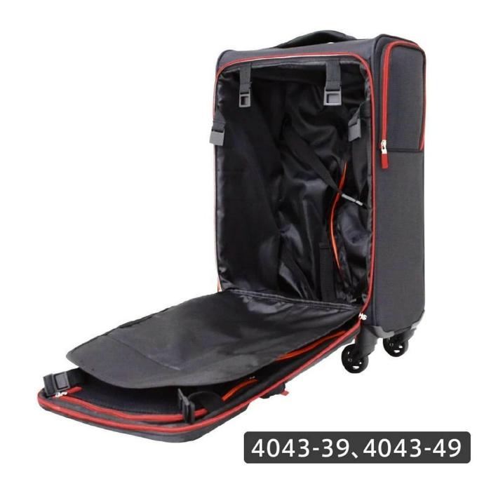 LEGEND WALKER レジェンドウォーカー キャリーケース 28L 機内持ち込み S スーツケース ソフトケース 4043-49 【メーカー直送】【ご自宅配送限定】‥ - 画像 (9)
