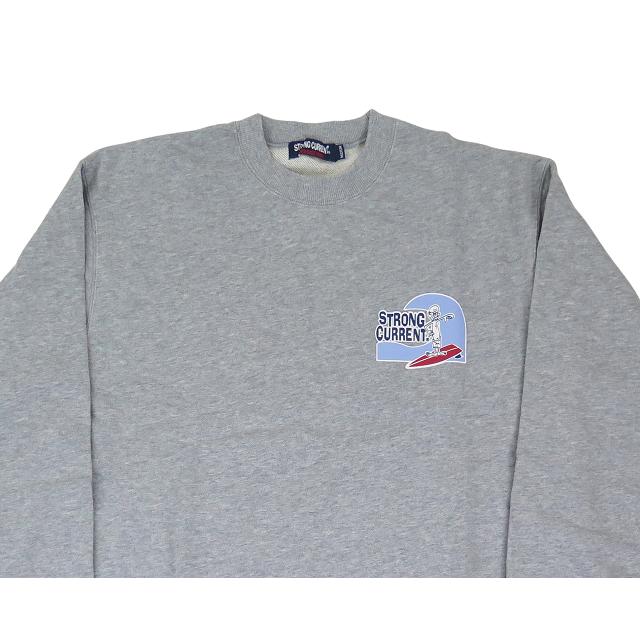 トレーナー メンズ 長袖 新作 ストロングカレント サーフブランド ハワイアン (メンズ/M.グレー) 244SC1TR073 ハワイアン雑貨 カジュアル おしゃれ ハワイ - 画像 (3)