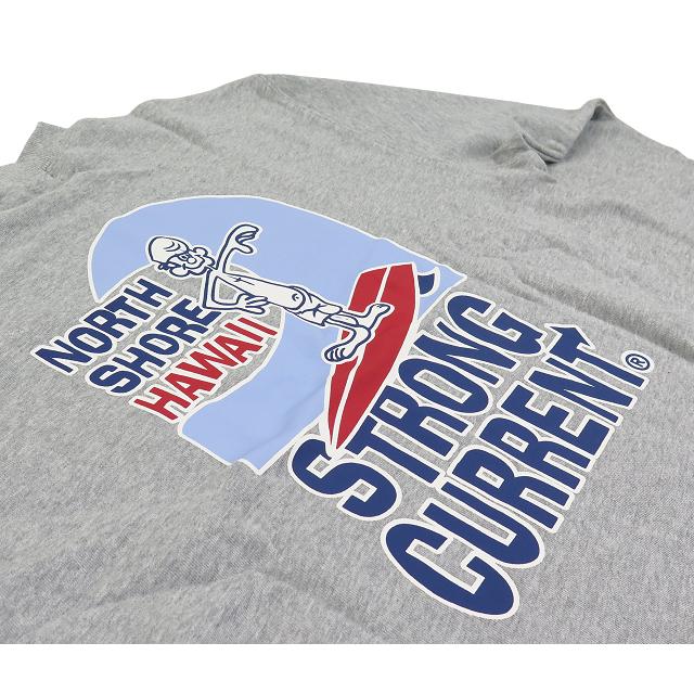 トレーナー メンズ 長袖 新作 ストロングカレント サーフブランド ハワイアン (メンズ/M.グレー) 244SC1TR073 ハワイアン雑貨 カジュアル おしゃれ ハワイ - 画像 (4)