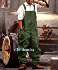 オーバーオール メンズ 大きいサイズ ワークパンツ ツナギパンツ ゆったりズボンワーク サロペット 無地 カジュアル カッコイイ リッラクス ボトムス