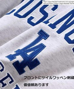 MLB 【MLB】 メジャーリーグベースボール トレーナー ツイルワッペン オーバーサイズ ユニセックス ドジャース ヤンキース ホワイトソックス