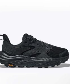 HOKA ONEONE 毎日発送 ONE ホカオネオネ ANACAPA 2 LOW GTX 1141632F-BBLC アナカパ ロー ゴアテックス ビブラムソール 厚底 メンズ スニーカー 防水 レザー 黒
