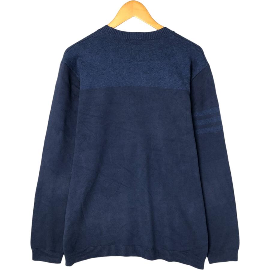 adidas 古着 アディダス GOLF コットンニットセーター メンズXL相当 /eaa449961 【SS2509_30】