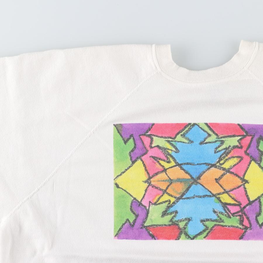 古着 90年代 タルテックス TULTEX アート プリントスウェットシャツ トレーナー USA製 メンズXL相当 ヴィンテージ /eaa479912 【SS2506_30】 - 画像 (3)