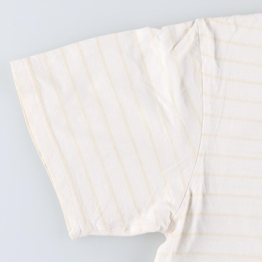 STUSSY 古着 ステューシー ボーダーTシャツ メンズL相当 /eaa535408 【SS2509_30】 - 画像 (6)