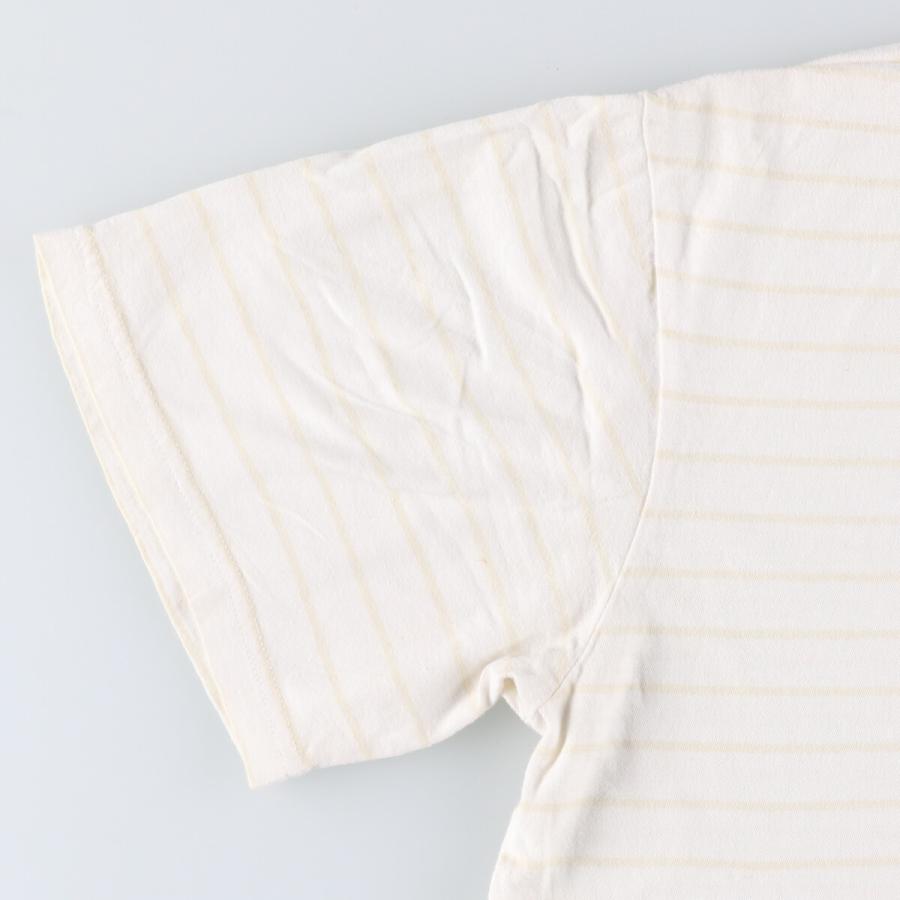 STUSSY 古着 ステューシー ボーダーTシャツ メンズL相当 /eaa535408 【SS2509_30】 - 画像 (9)