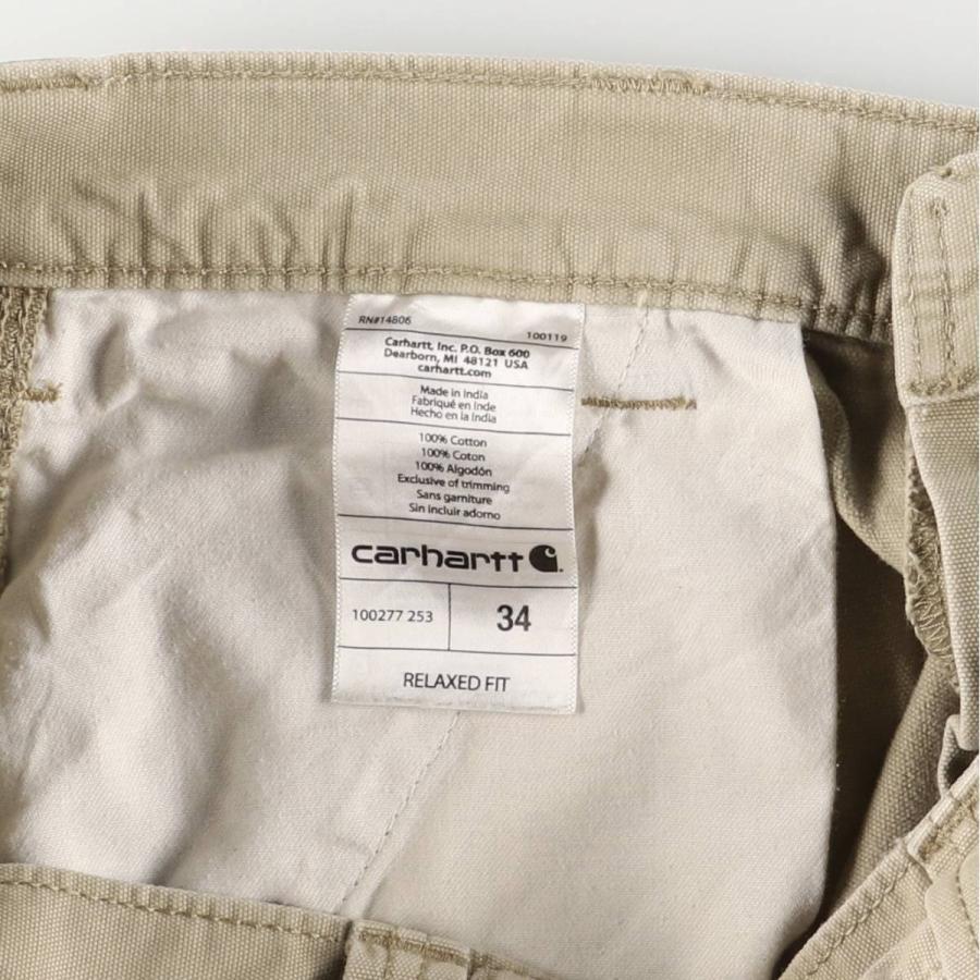 Carhartt 古着 カーハート RELAXED FIT ダック カーゴショーツ ハーフパンツ メンズw33相当 /eaa567646 - 画像 (3)