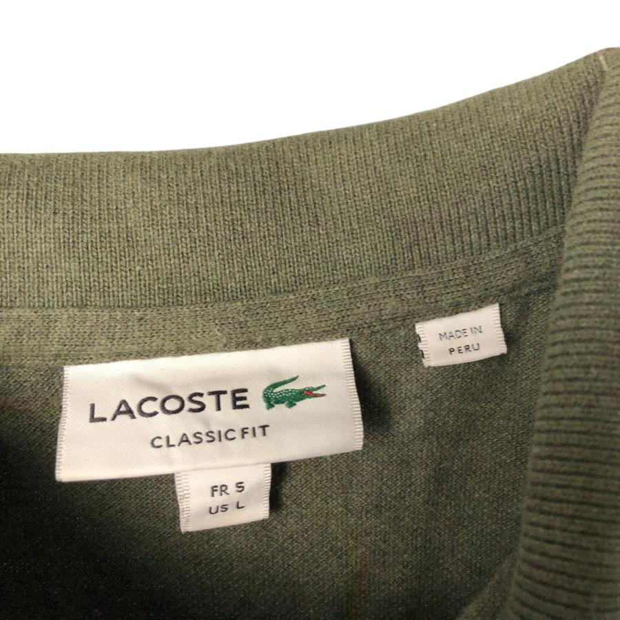 LACOSTE 古着 ラコステ CLASSIC FIT 長袖 ポロシャツ メンズL相当 /eaa577747 - 画像 (2)