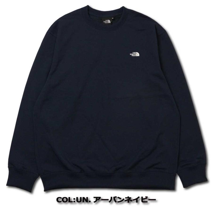 THE NORTH FACE ザ・ノース・フェイス 長袖 トレーナー NT62532 スモールロゴヘザースウェットクルー ユニセックス スウェット Heather Sweat アウトドア ロゴ - 画像 (6)