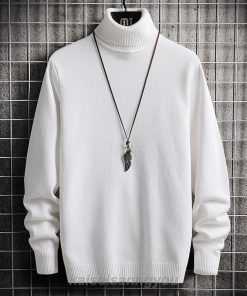 ニット メンズ セーター タートルネック 無地 ハイネック ニットセーター 秋物 長袖 カラー シンプル きれいめ 着こなし