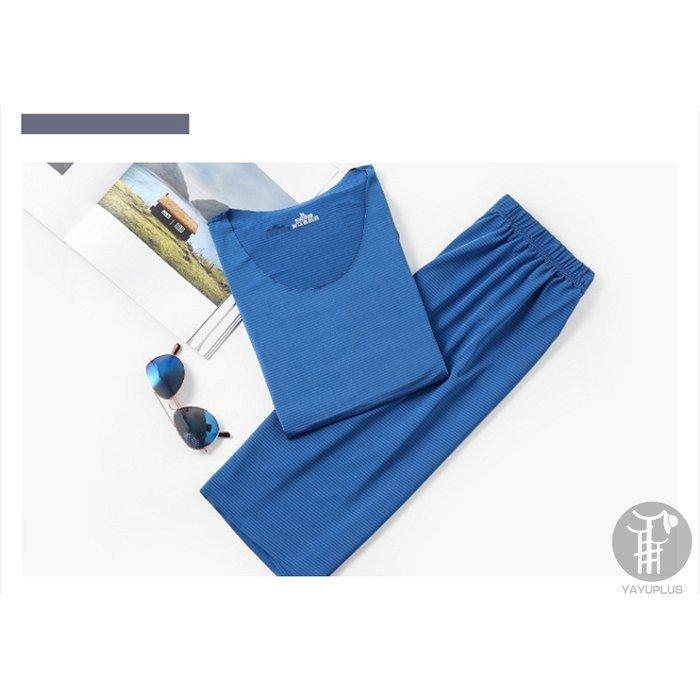 【大特価】上下セット メンズ 半袖 Tシャツ ジャージ セットアップ スウェット スエット 2点セット カップル 通気性 夏 夏服 パンツ 薄手 - 画像 (2)