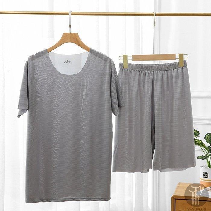 【大特価】上下セット メンズ 半袖 Tシャツ ジャージ セットアップ スウェット スエット 2点セット カップル 通気性 夏 夏服 パンツ 薄手 - 画像 (9)