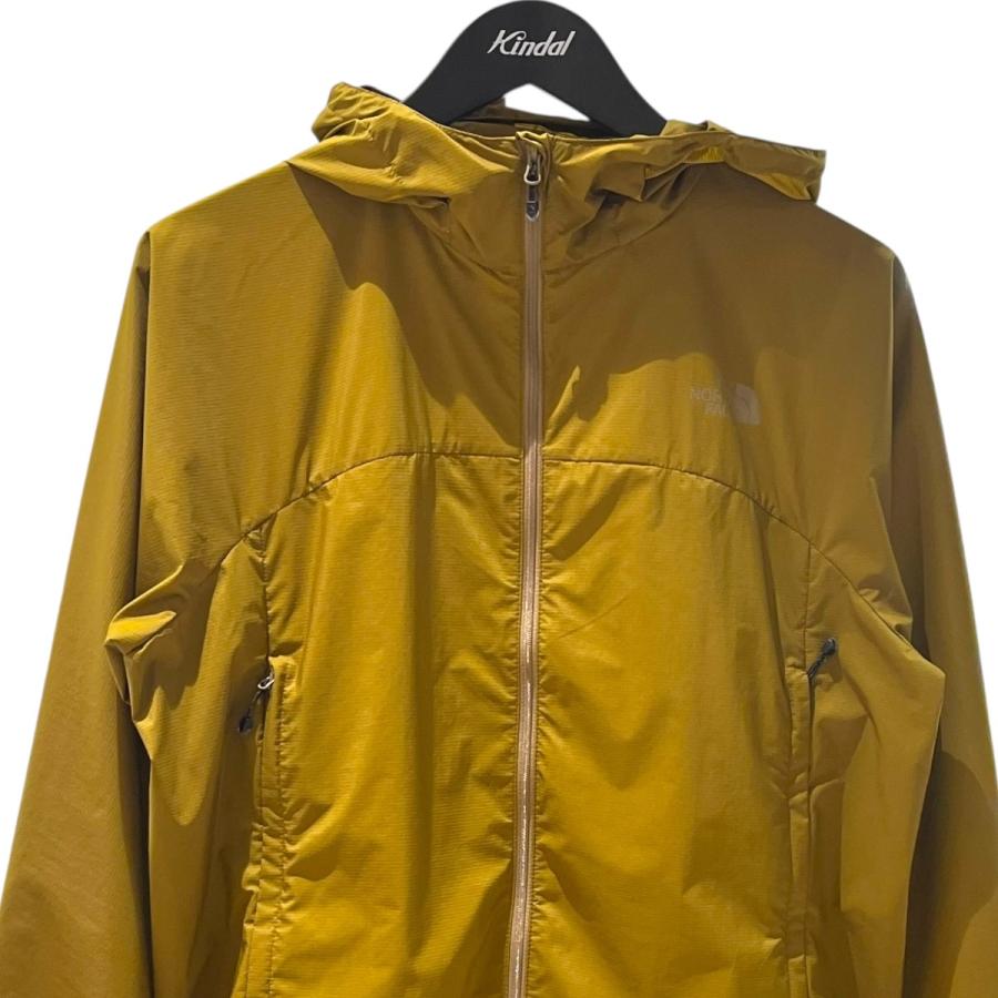 THE NORTH FACE ザノースフェイス SWALLOWTAIL HOODIE ナイロンフーディー NPW22202 ブラウン - 画像 (2)