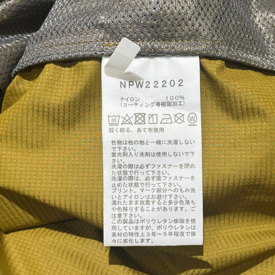 THE NORTH FACE ザノースフェイス SWALLOWTAIL HOODIE ナイロンフーディー NPW22202 ブラウン - 画像 (5)