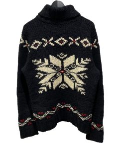 POLO RALPH LAUREN ポロラルフローレン ノルディック柄 タートルネックニット 0114863GA ネイビー サイズ:XL