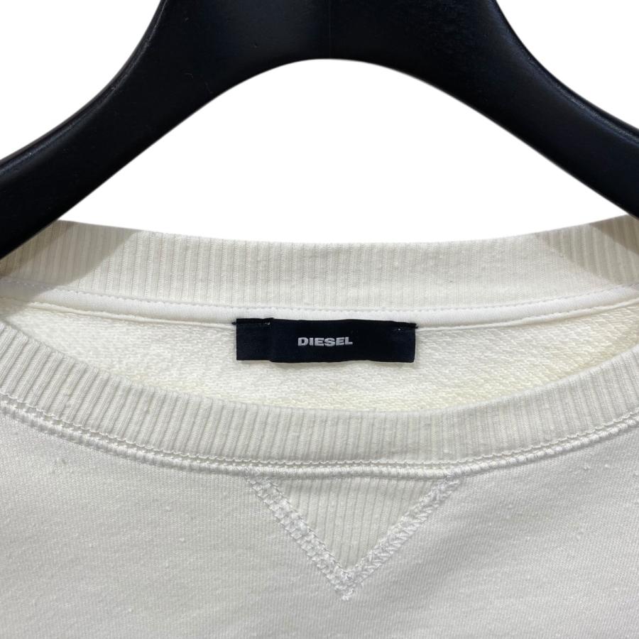 DIESEL ディーゼル スウェット ホワイト サイズ:XS - 画像 (5)