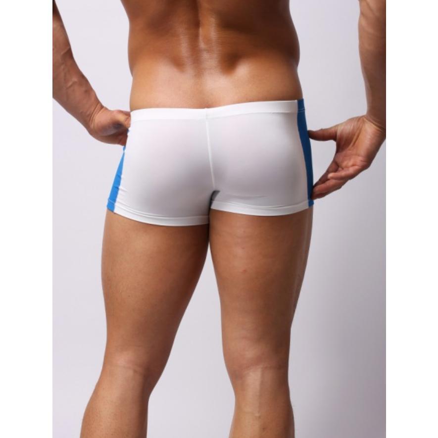 ボクサー ブーメランパンツ サーフパンツ メンズ水着 ビキニパンツ 短パン ショーツボックス ビーチズボン 海パン 水泳用品 - 画像 (4)