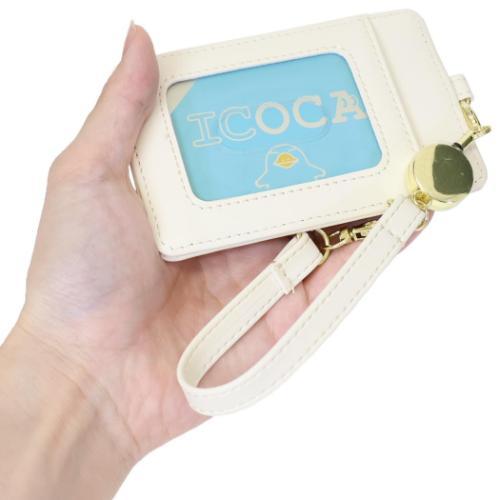 ハローキティ モンチッチxハローキティ グッズ 定期入れ キャラクター リール付きシングルパスケース フェイス - 画像 (2)