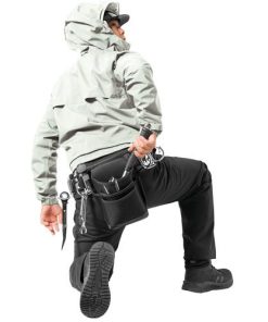 Makku Makku フレックスフィットレインスーツ グレー EL AS513047