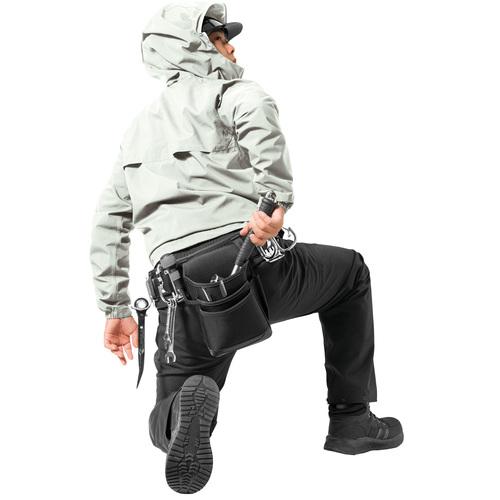 Makku Makku フレックスフィットレインスーツ グレー EL AS513047