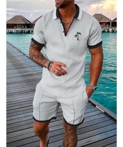 ジャージ メンズ 上下セット 2点セット セットアップ 半袖 ショートパンツ ハーフパンツ おしゃれ 夏物 吸汗速乾 薄手 無地 トレーニングウェア