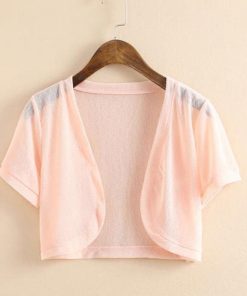 カーディガン 夏 レディース 薄手 サマーカーディガン ボレロ 半袖カーディガン シアー 日焼け防止 半袖 Vネック 紫外線対策 冷房対策 サマ