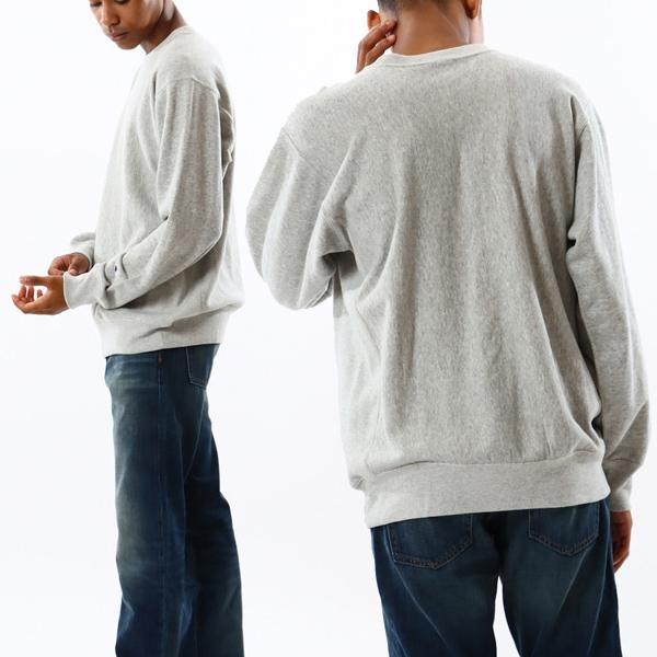 Champion REVERSE WEAVE CREW NECK SWEAT 10oz. French Terry c3-y031 チャンピオン リバースウィーブ クルーネックスウェットシャツ 10オンス - 画像 (2)