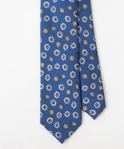 チルワーク バイ クイトランニング CHILLWORK by Quit Running イージーケア 洗えるネクタイ ペイズリーデザイン スリム (ブ