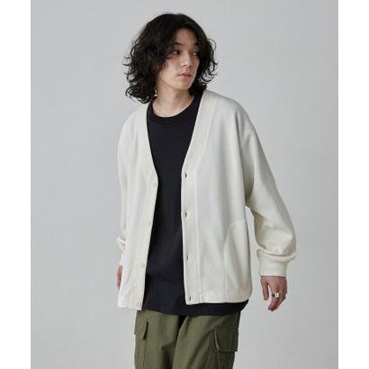 coen 【RIB TECHシリーズ】ライトVネックカーディガン