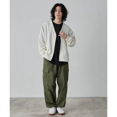 coen 【RIB TECHシリーズ】ライトVネックカーディガン - 画像 (2)