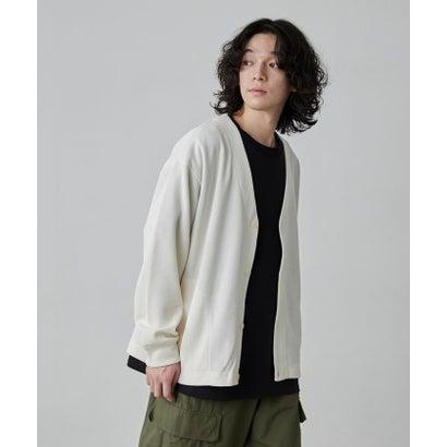 coen 【RIB TECHシリーズ】ライトVネックカーディガン - 画像 (3)