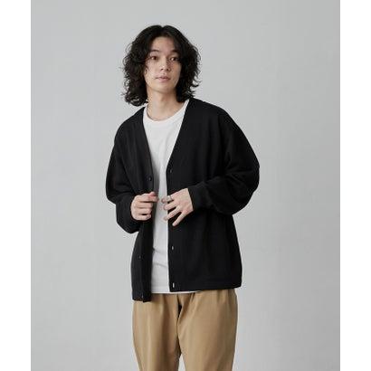 coen 【RIB TECHシリーズ】ライトVネックカーディガン - 画像 (4)