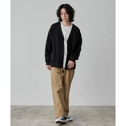 coen 【RIB TECHシリーズ】ライトVネックカーディガン - 画像 (5)