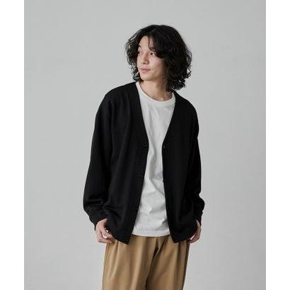 coen 【RIB TECHシリーズ】ライトVネックカーディガン - 画像 (6)