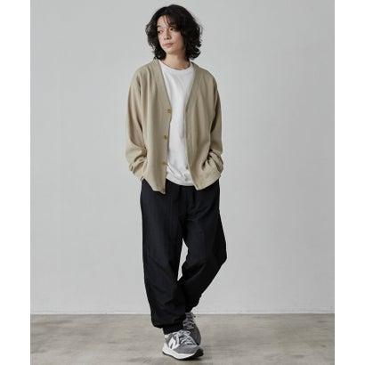 coen 【RIB TECHシリーズ】ライトVネックカーディガン - 画像 (8)