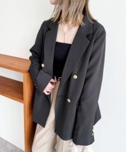 レカ reca ツイルテーラードジャケット（zn31370）（チャコール）