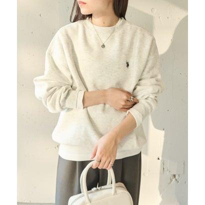 U.S. POLO ASSN. ユーエスポロアッスン ワンポイントロゴ 裏起毛スウェットトレーナー (オートミール) - 画像 (3)