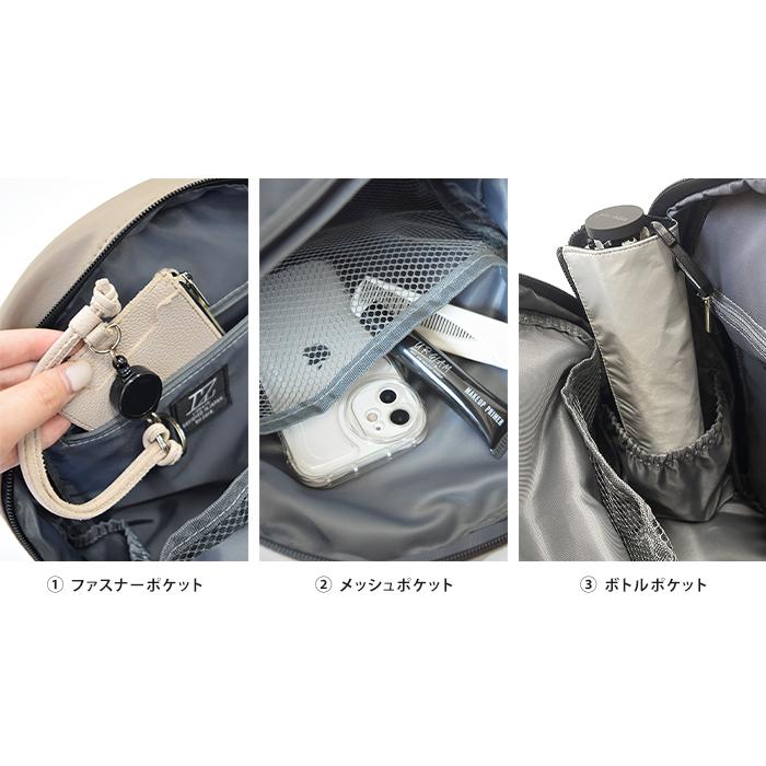 LIZDAYS キルティングラウンドミニリュック リュック リュックサック かばん 鞄 バッグ バック レディース ミニ 小さめ 撥水 はっ水 マザーズバッグ 送料無料 - 画像 (6)