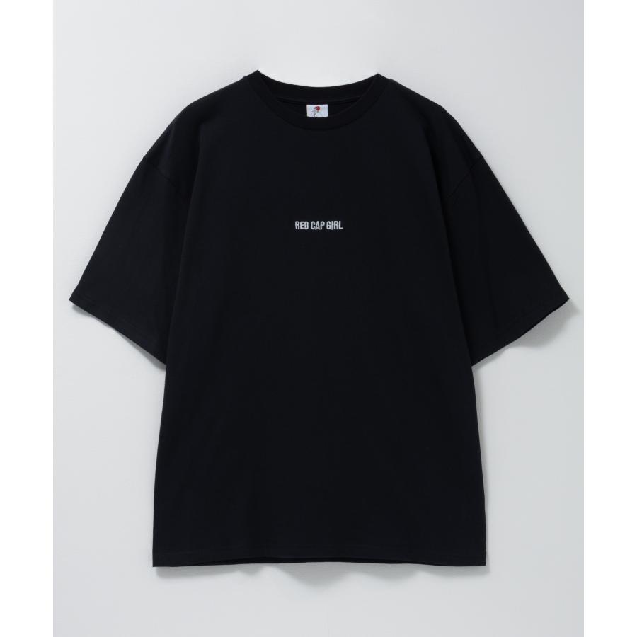 RED CAP GIRL Tシャツ メンズ 半袖 綿100% コットン バックプリント クルーネック カットソー トップス - 画像 (7)