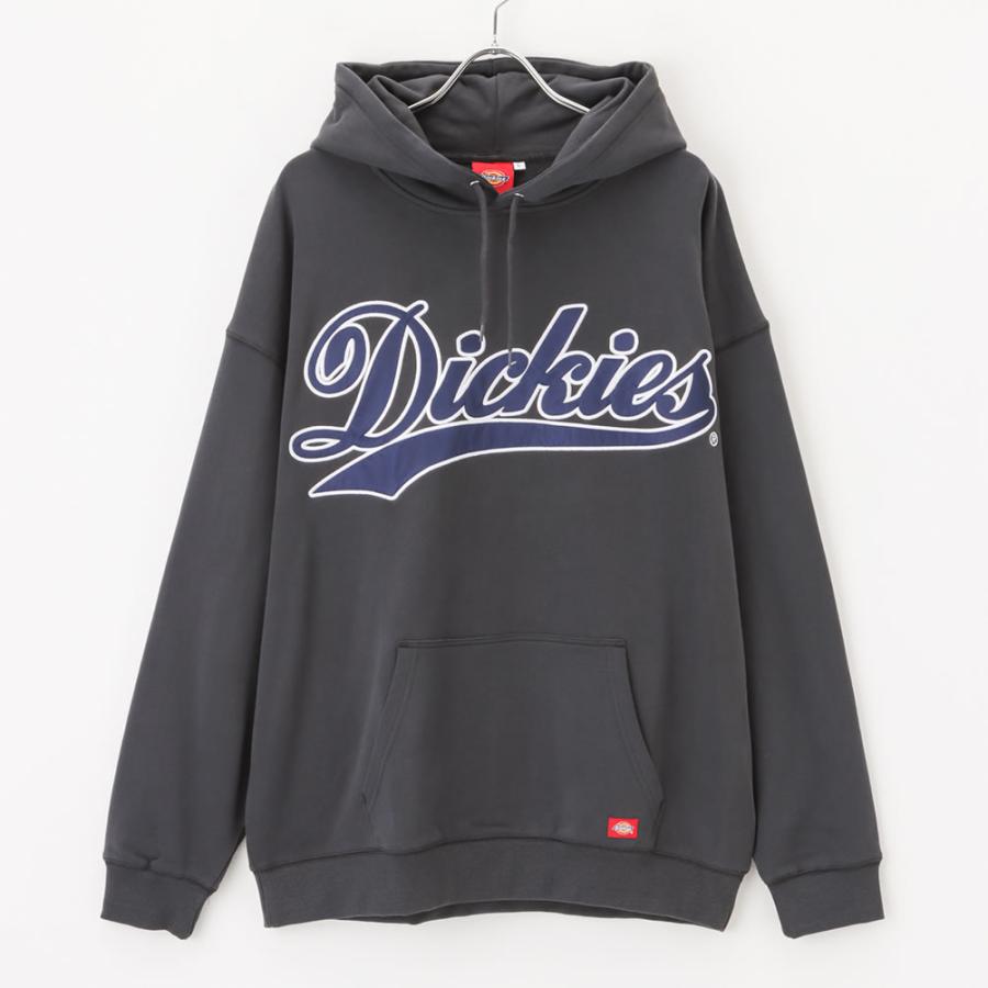 Dickies ディッキーズ 裏毛パーカー 綿100% メンズ コットン 袖口リブ プルオーバー ポケット スウェット ブランド 人気 トップス - 画像 (2)