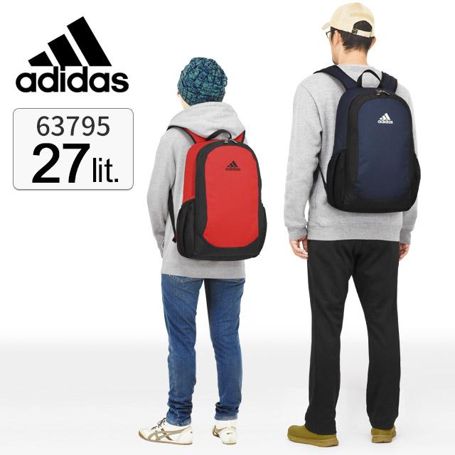 adidas アディダス リュック 通学 定番型 27リットル デイパック かわいい 男子 女子 スクールバッグ スクバ 通学リュック 人気 63795 - 画像 (8)