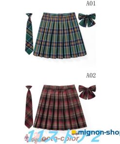 制服 スカート チェック柄 スクール レディース 高校生 中学生 通学 女子高生 リボン 女子制服 学生服 年間使いやすい