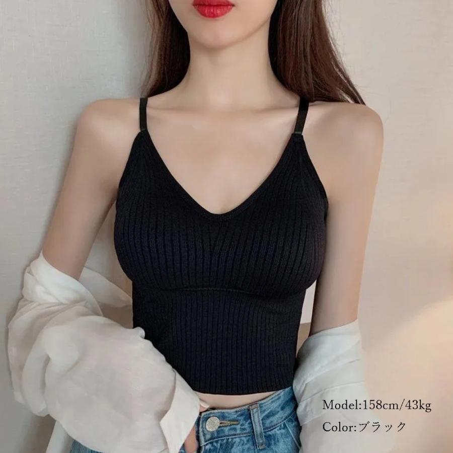 miniministore キャミソール Vネック インナー 重ね着【ゆうパケット可】 - 画像 (6)