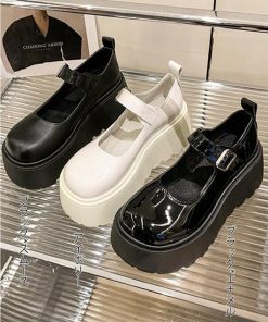 miniministore 厚底ローファー レディース韓国風 美脚靴