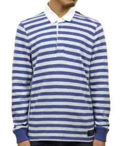 Abercrombie&Fitch 【ボーナスストア 誰でも+5% 9/27 0:00〜10/5 23:59】 アバクロ ラガーシャツ メンズ 正規品 Abercrombie&Fitch 長袖ラガーシャツ RUGBY POLO 124-227-052