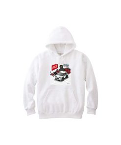 パーカー 車好き プレゼント 車 メンズ 誕生日 彼氏 男性 ヤリス クロス MXPB10／MXPJ10 ツートンホワイト 送料無料