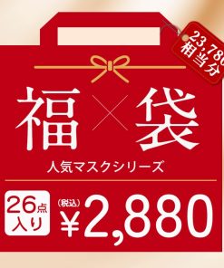 CICIBELLA 新春福袋 数量限定 マスク 不織布マスク 立体マスク 3Dマスク 立体バイカラーマスク 福袋26袋セット 高評価 血色 人気アイテム入り 大人気 春用
