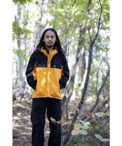 オンヨネ Men’s COMBAT RAIN SUITS(コンバット レイン スーツ)メンズ BO 183009(オレンジxブラック)